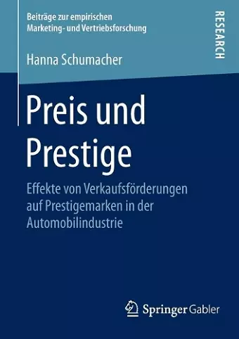 Preis und Prestige cover