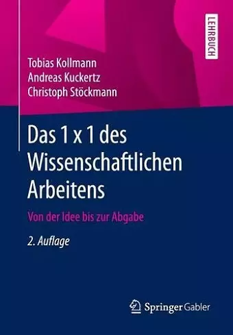 Das 1 x 1 des Wissenschaftlichen Arbeitens cover
