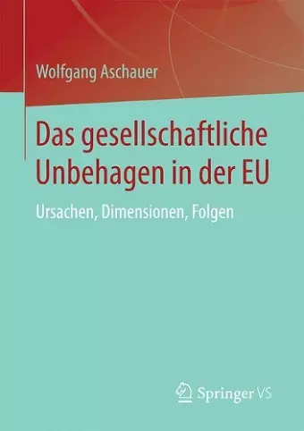 Das gesellschaftliche Unbehagen in der EU cover
