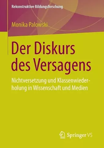 Der Diskurs des Versagens cover
