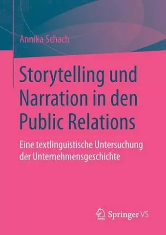 Storytelling und Narration in den Public Relations cover