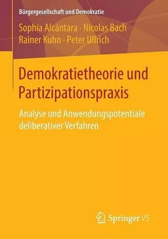 Demokratietheorie Und Partizipationspraxis cover