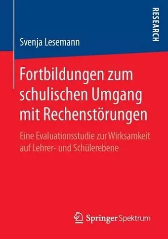 Fortbildungen zum schulischen Umgang mit Rechenstörungen cover