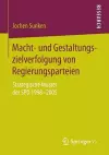 Macht- und Gestaltungszielverfolgung von Regierungsparteien cover