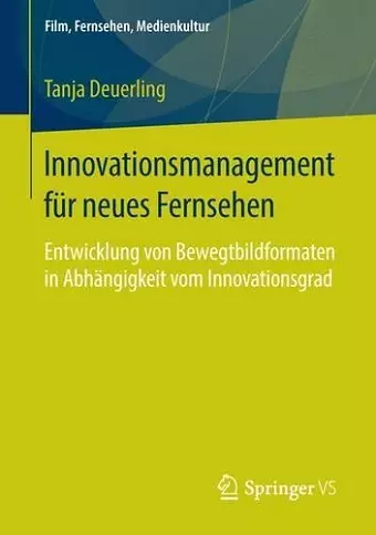 Innovationsmanagement für neues Fernsehen cover