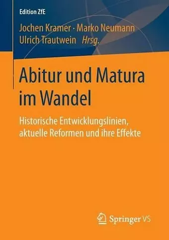 Abitur und Matura im Wandel cover