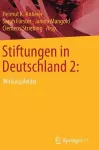 Stiftungen in Deutschland 2: cover