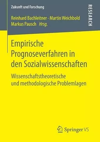 Empirische Prognoseverfahren in Den Sozialwissenschaften cover