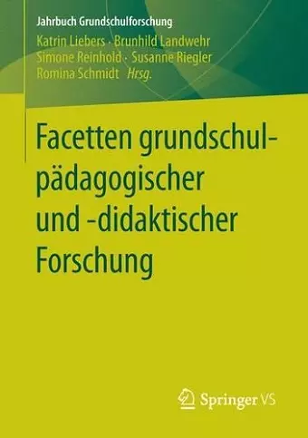 Facetten grundschulpädagogischer und -didaktischer Forschung cover
