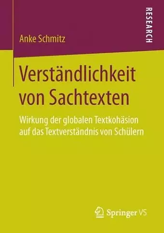 Verständlichkeit von Sachtexten cover