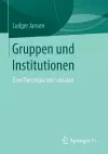 Gruppen Und Institutionen cover