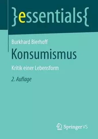 Konsumismus cover