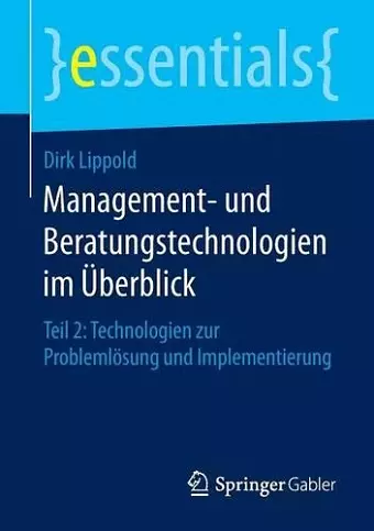 Management- und Beratungstechnologien im Überblick cover