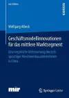 Geschäftsmodellinnovationen für das mittlere Marktsegment cover