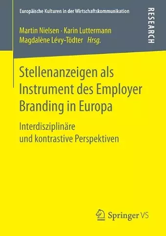 Stellenanzeigen als Instrument des Employer Branding in Europa cover