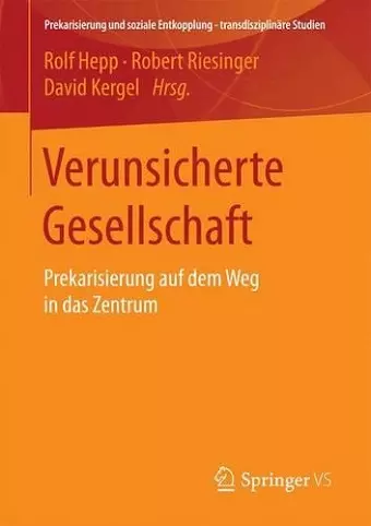 Verunsicherte Gesellschaft cover