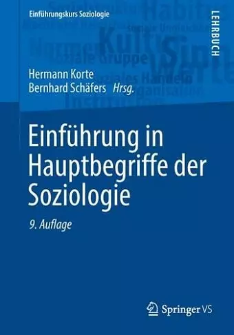 Einführung in Hauptbegriffe der Soziologie cover