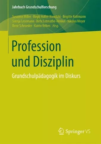 Profession und Disziplin cover
