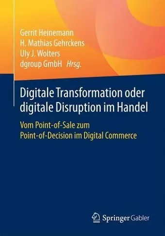 Digitale Transformation oder digitale Disruption im Handel cover