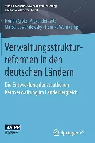 Verwaltungsstrukturreformen in Den Deutschen Ländern cover