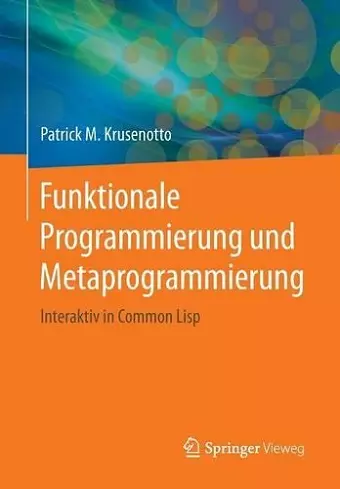 Funktionale Programmierung Und Metaprogrammierung cover