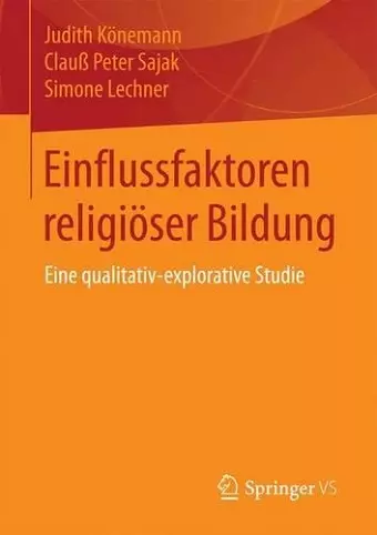 Einflussfaktoren Religiöser Bildung cover