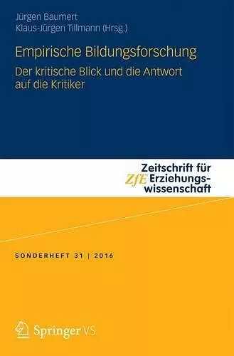 Empirische Bildungsforschung cover