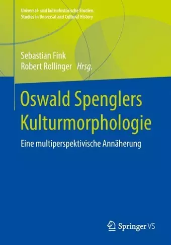 Oswald Spenglers Kulturmorphologie cover