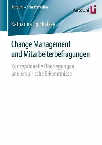 Change Management und Mitarbeiterbefragungen cover