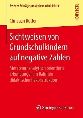 Sichtweisen von Grundschulkindern auf negative Zahlen cover