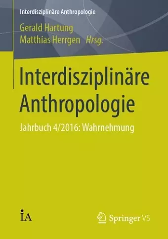 Interdisziplinäre Anthropologie cover