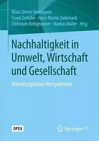 Nachhaltigkeit in Umwelt, Wirtschaft und Gesellschaft cover