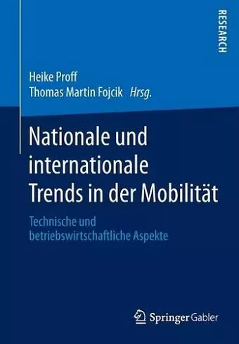 Nationale und internationale Trends in der Mobilität cover