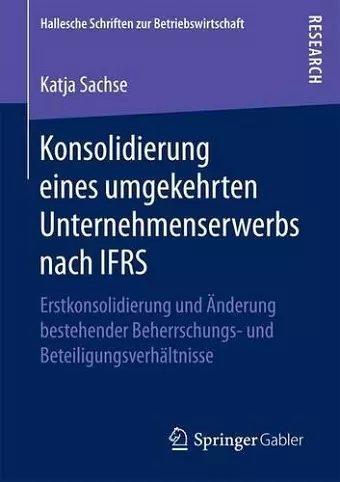 Konsolidierung Eines Umgekehrten Unternehmenserwerbs Nach Ifrs cover