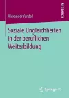 Soziale Ungleichheiten in der beruflichen Weiterbildung cover