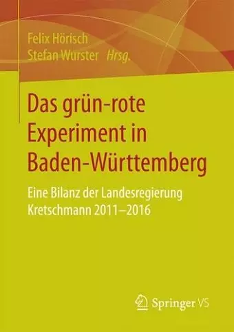 Das Grün‐rote Experiment in Baden-Württemberg cover