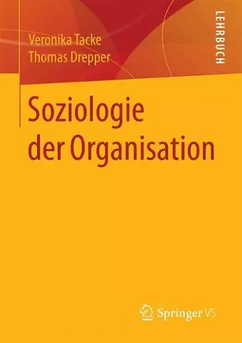 Soziologie der Organisation cover