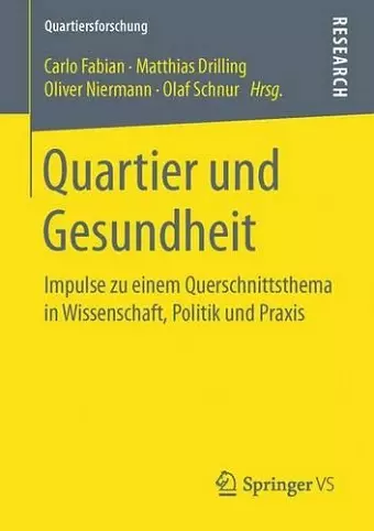 Quartier Und Gesundheit cover