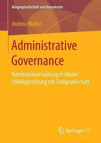 Administrative Governance cover