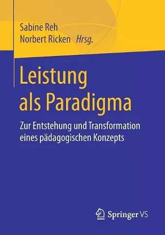 Leistung als Paradigma cover