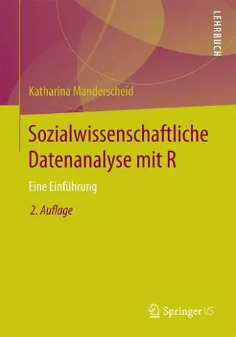 Sozialwissenschaftliche Datenanalyse Mit R cover