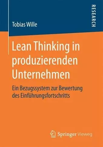 Lean Thinking in Produzierenden Unternehmen cover