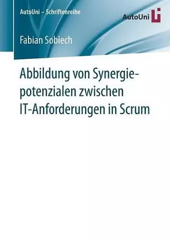 Abbildung Von Synergiepotenzialen Zwischen It-Anforderungen in Scrum cover