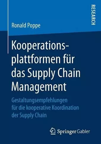 Kooperationsplattformen für das Supply Chain Management cover
