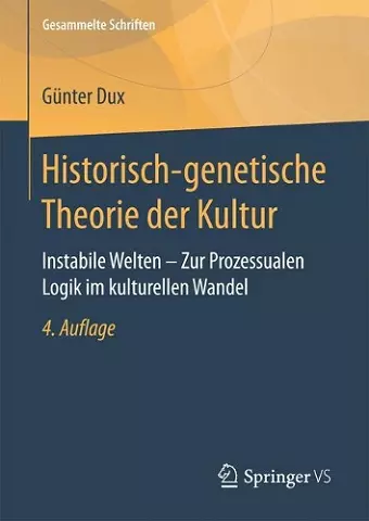 Historisch-genetische Theorie der Kultur cover