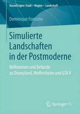 Simulierte Landschaften in der Postmoderne cover
