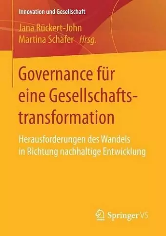 Governance für eine Gesellschaftstransformation cover