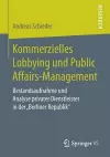 Kommerzielles Lobbying Und Public Affairs-Management cover