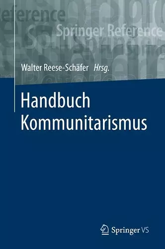 Handbuch Kommunitarismus cover