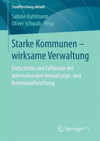 Starke Kommunen – wirksame Verwaltung cover